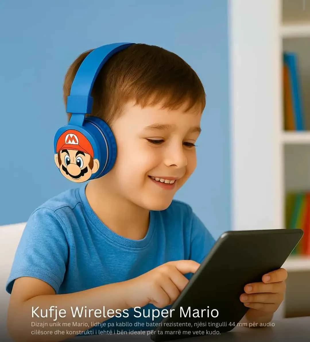 Kufje Wireless Super Mario